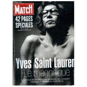 PARIS MATCH 3081 Yves Saint Laurent Dati Rabiller Larsson Bob Kennedy